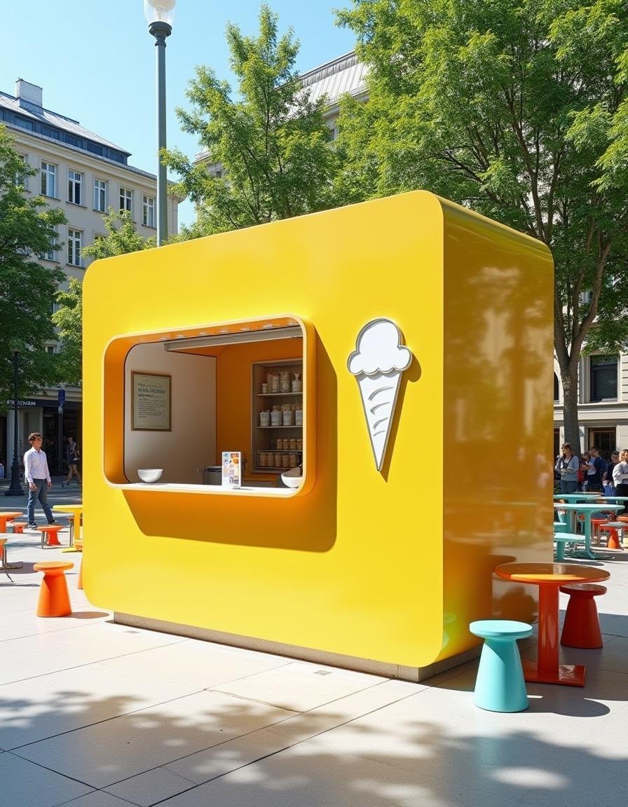 Kiosks & Cafe Reception Desks - Showcase 2